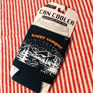 Happy Camper Koozie NWT